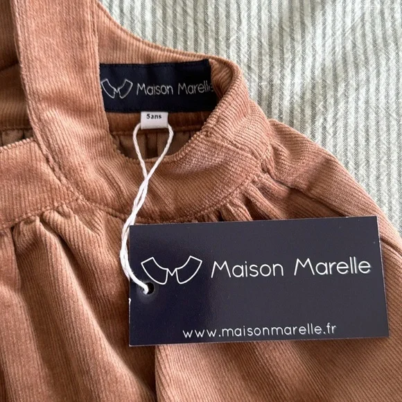 Dress, maison marelle (french brand, made in France), 5y